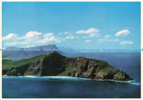 D220235 Südafrika Kap Luftaufnahme von Cape Point zeigt den Leuchtturm Arthu