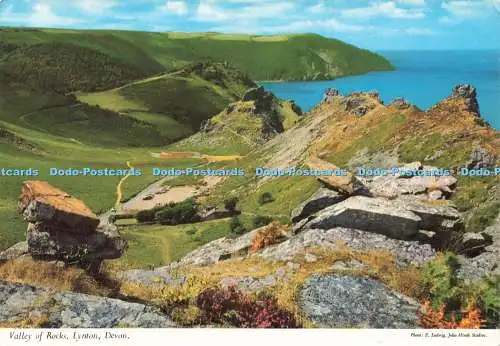 D224169 Devon Valley of Rocks Lynton John Hinde E Ludwig