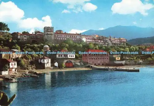 D222133 Berg Athos Das Kloster von Vatopedi Foto Lykides