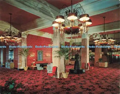 D222167 Ca San Diego U S Grant Hotel stilvolle neue Zimmer Road Runner Karte