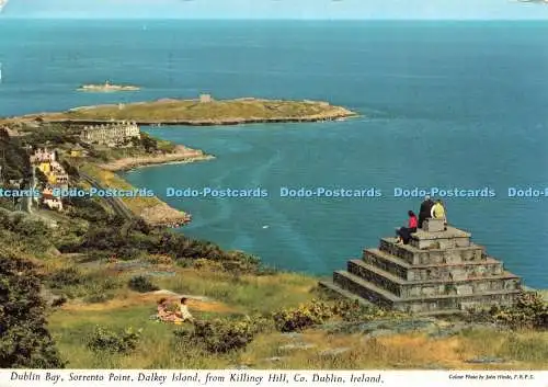 D224276 Irland Dublin Bay Sorrento Point Dalkey Island von Killiney Hill Co Du
