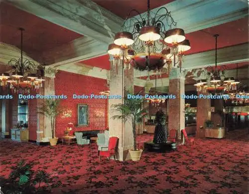 D220453 CA San Diego U S Grant Hotel stilvolle neue Zimmer Road Runner Karte Mike Rob