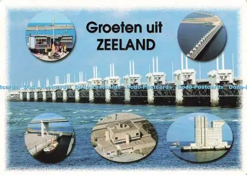 D220455 Groeten uit Zeeland Zeeuwsche Kartenhandel Multi View