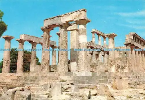 D224510 Aeghina Aphea Tempel Griechenland