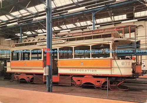 D224774 Zimmer- und Küchenstraßenbahn Diese eindeckige Straßenbahn, bekannt in Glasgow als die Ro
