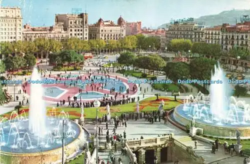 D222736 Barcelona Cataluna Square Ro Foto