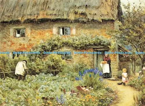 D226837 Village Old House Helen Allingham Gallery Five 1978
