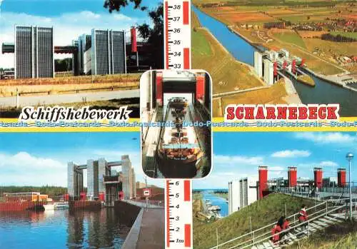 D224986 Schiffshebewerk Scharnbeck bei Lüneburg Grosstes Schiffshebewerk der Wel