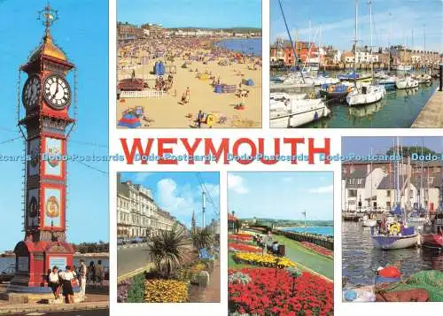 D225076 Weymouth Clock Tower Beach Harbour J Salmon Ltd Cameracolour Multi View