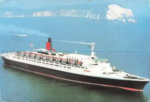 D227159 Queen Elizabeth 2 Cunard Line Delit Printing Co
