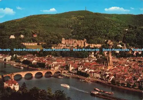 D227570 Heidelberg Blick vom Philosophenweg