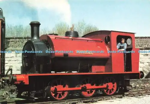 D227580 Peak Rail Lokomotive 0 6 0 Brookes No 1 bei Buxton PR 2 E T W Dennis und