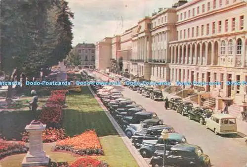 D227973 Cheltenham The Promenade and Gardens Photochrom 1961