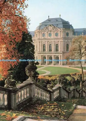 D245468 Würzburg Residenz Hofgarten Edmund von König