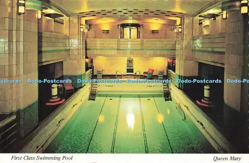 D243174 Queen Mary First Class Swimming Pool Mitock and Sons Queen Mary Tour