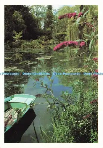 D245907 Blick auf den Wassergarten nahe der japanischen Brücke Fondation Claude Monet