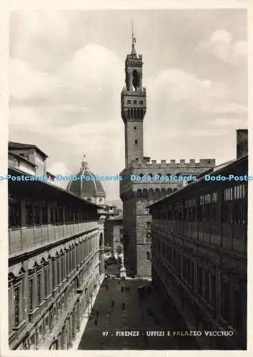 D245927 Firenze Uffizien e Palazzo Vecchio G Giusti