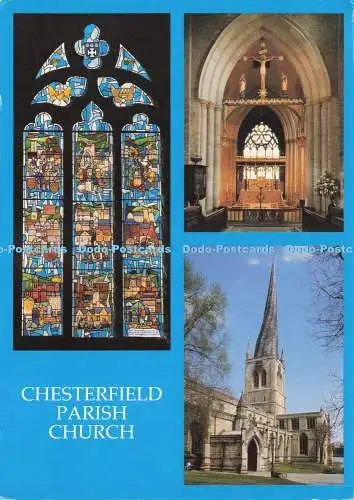 D245998 Chesterfield Parish Church St Mary and All Saints Judges C 12479 X 1994