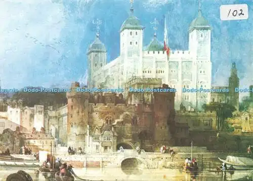 D244114 The Tower of London Medici Society Ltd David Roberts R A