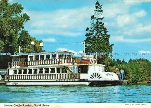 D248476 Norfolk Broads Southern Comfort Riverboat Don Supplies D W Fletcher