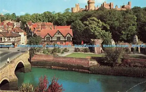D246510 Arundelbrücke und Castle Bennett