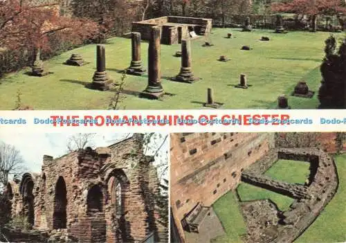 D248555 Die römischen Ruinen von Chester St John Kirche Ruinen E T W Dennis and Sons Lt