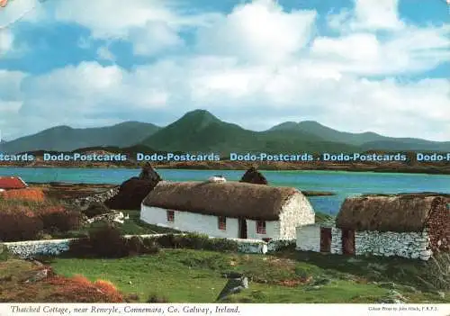 D244238 Ireland Co Galway Connemara Reetdachhaus nahe Renvyle John Hinde Ltd