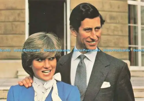 D241333 H R H The Prince of Wales and Lady Diana Spencer E T W Dennis and Sons L