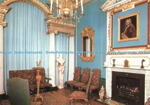 D244321 Barnard Castle The Bowes Museum Palladianische Vertäfelung und Dekoration in Ro