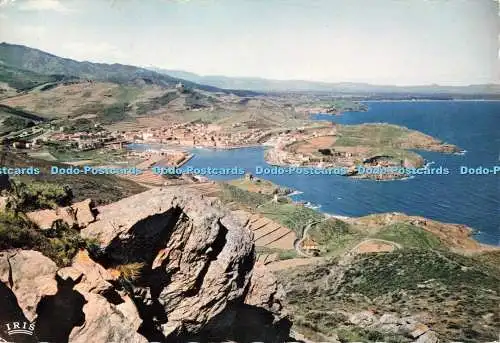 D246644 Port Vendres Vue d Ensemble du Port et de la Cote Theojac 1965