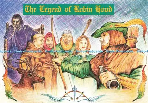 D244392 The Legend of Robin Hood E T W Dennis and Sons Ltd Photocolour