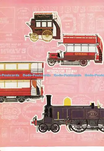 D248765 Transport Museum aus einem London Transport Poster von 1964 William Fenton