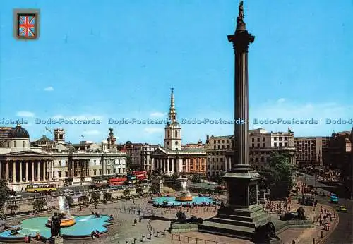 D246766 London Trafalgar Square and Nelson Column Fisa