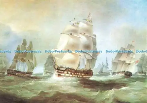 D246775 Indianer im chinesischen Meer William John Huggins The Medici Society