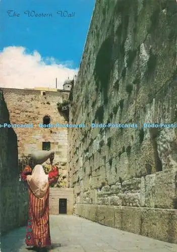 D248851 Jerusalem The Western Wall Star Karten