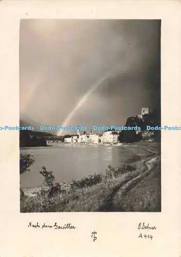 D248913 Nach dem Gewitter Dr A Defner RP