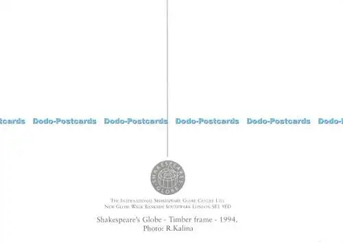 D241645 Shakespeare Globus Fachwerk International Shakespeare Globe Centre Lt