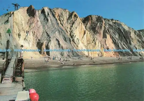 D247009 I W Alum Bay The Coloured Cliffs Nigh Jarrold and Sons Ltd