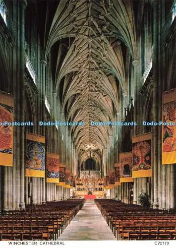 D249070 Winchester Cathedral Richter Postkarten Ltd C 7017 X