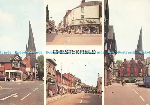 D249244 Chesterfield High Street Parish Church A D 1037 D V P Co Multi View 1979