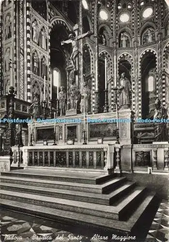 D249428 Padova Basilica del Santo Altare Maggiore S A F RP 1954
