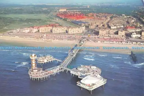D247490 Holland Scheveningen Die Seebrücke von Scheveningen Euro Farbkarten