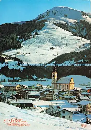 D249531 Wintersportplatz Soll mit dem Skiparadies Hochsoll und der Hohen Salve C