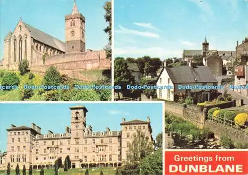D247568 Grüße aus Dunblane The Cathedral Dunblane Hotel Hydro E T W Dennis