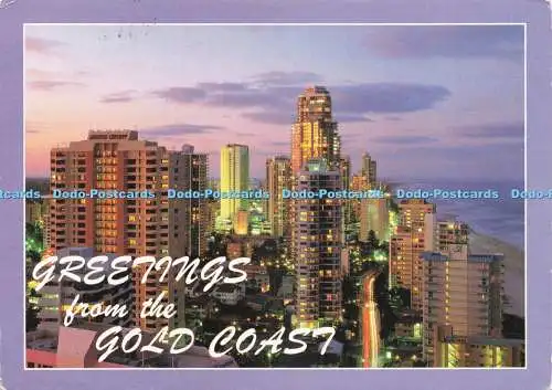 D242347 Grüße von der Gold Coast Queensland Nucolourvue Productions Pty Ltd