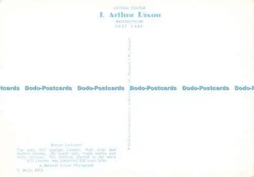 D245414 Brecon Cathedral J Arthur Dixon
