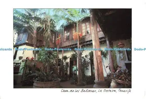 D242526 Tenerife La Orotava Casa de Los Balcones Cat Cards Company