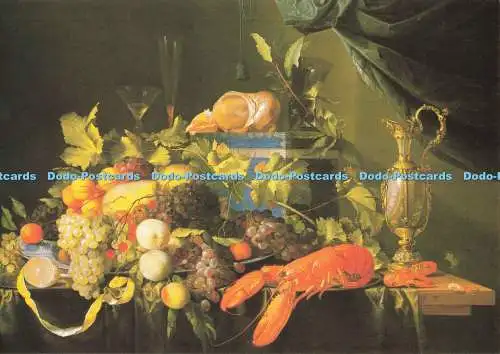 D242554 Berlin Gemaldegalerie Staatliche Museen Stillleben mit Früchten und einem Lobs