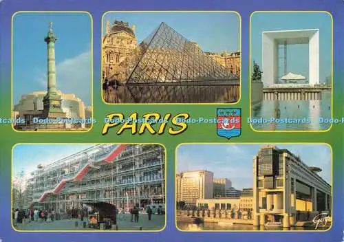 D249905 Paris La Colonne de Juillet et l Opera de la Bastille Guy Multi View