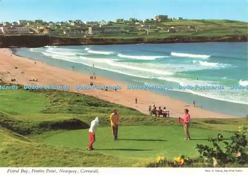 D242870 Cornwall Newquay Pentire Point Fistral Bay John Hinde Ltd E Ludwig